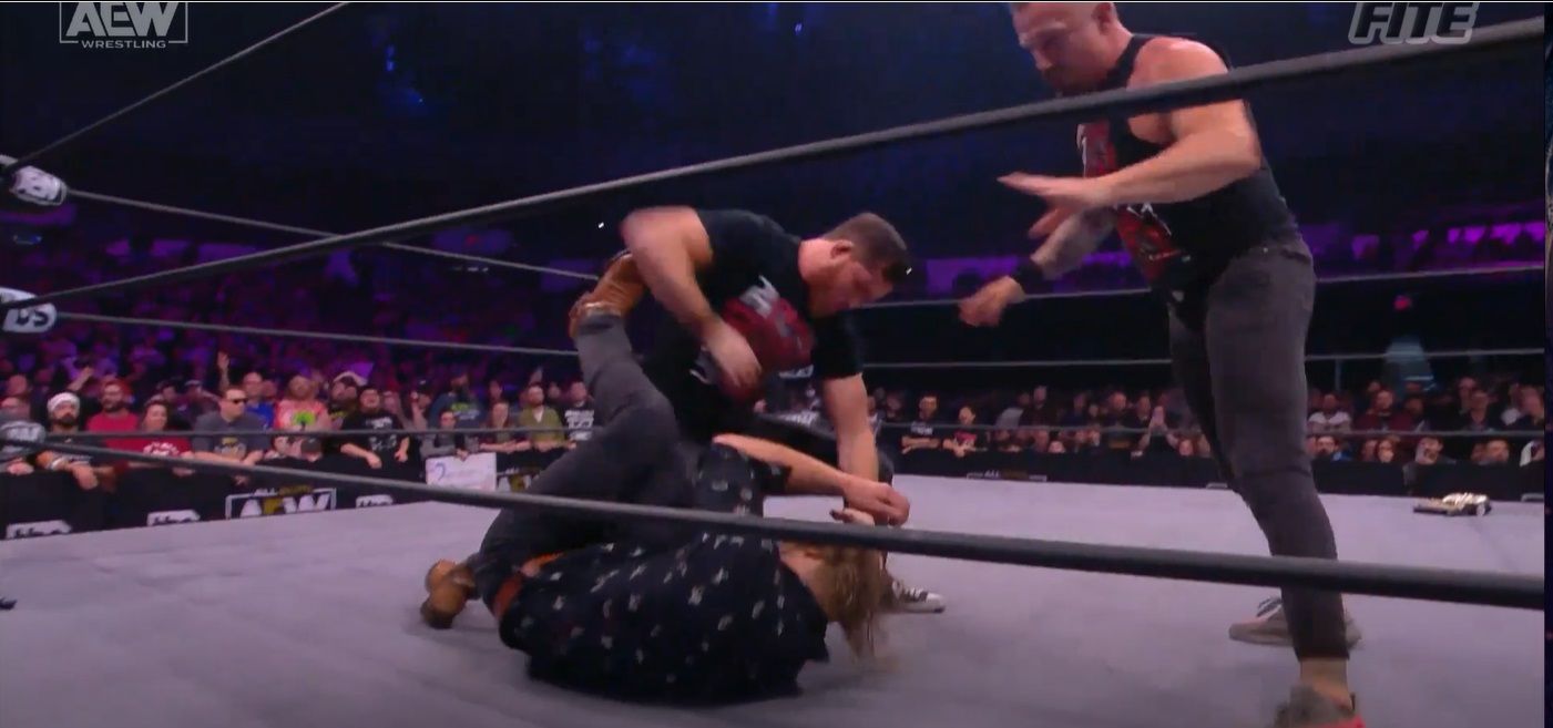 Aew Dynamite Results Guevara And Allin Steal The Show In Tnt Title