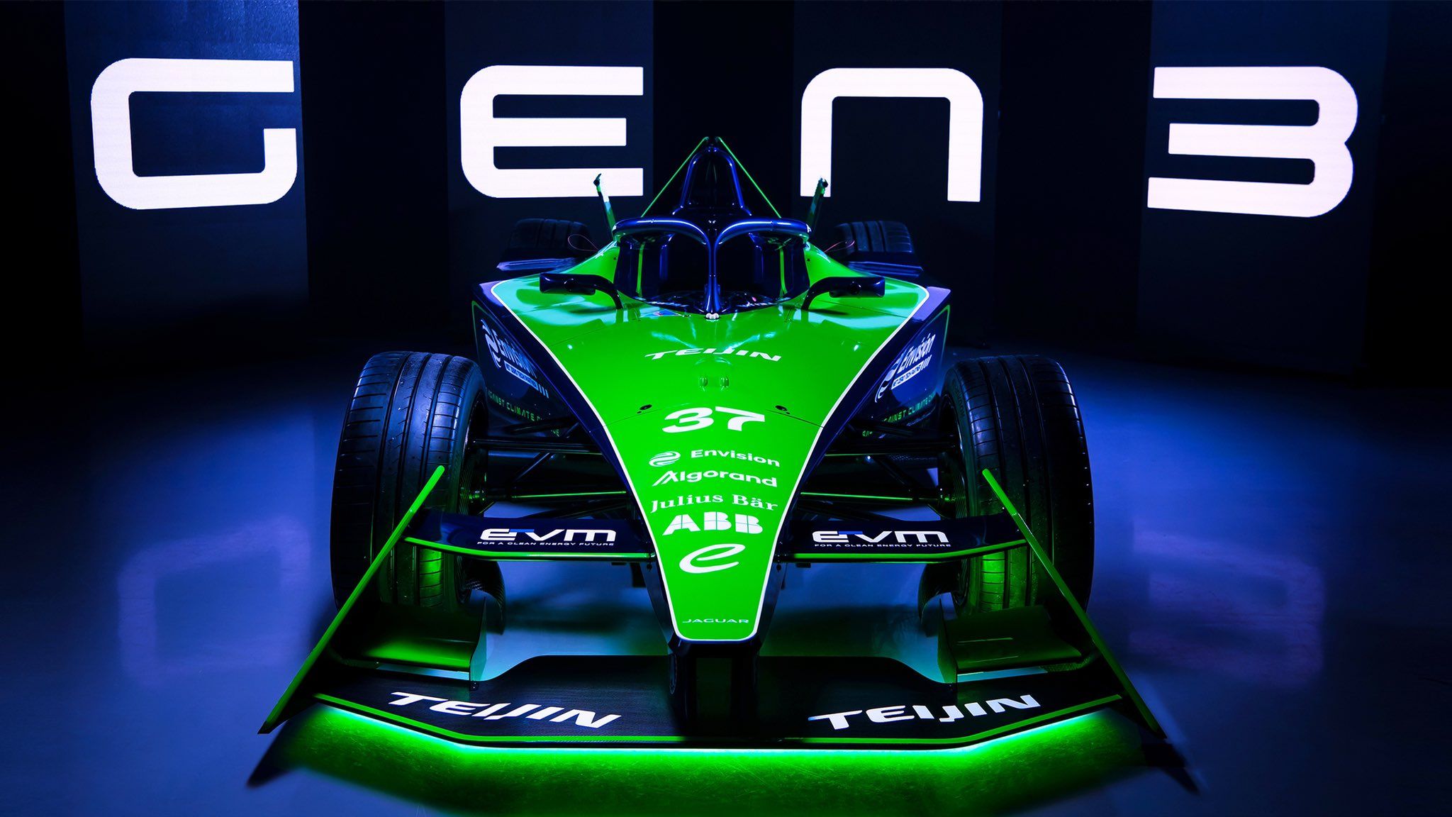 Formula E Envision Unveil Gen Car Ahead Of Valencia Testing