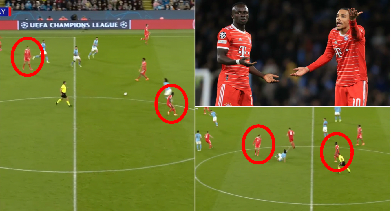 Sadio Mane V Leroy Sane Moment They Clashed On Pitch During City V