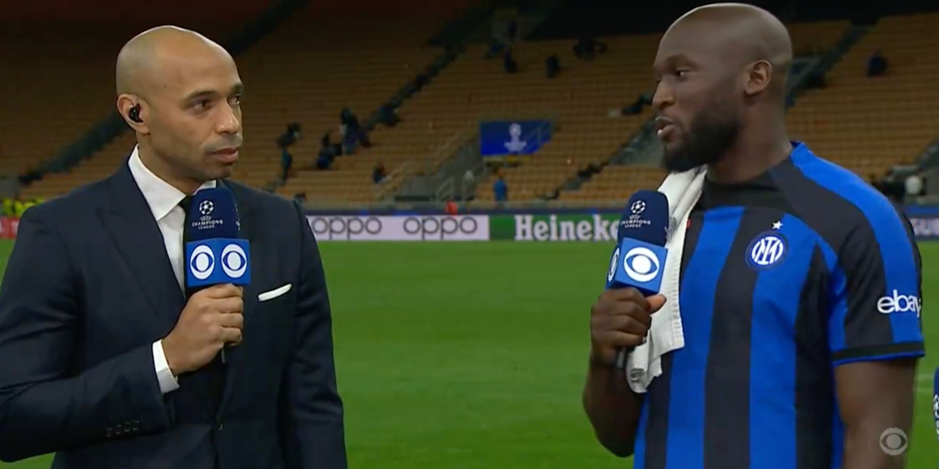 Romelu Lukaku Thierry Henry S Special Relationship Shown In Interview