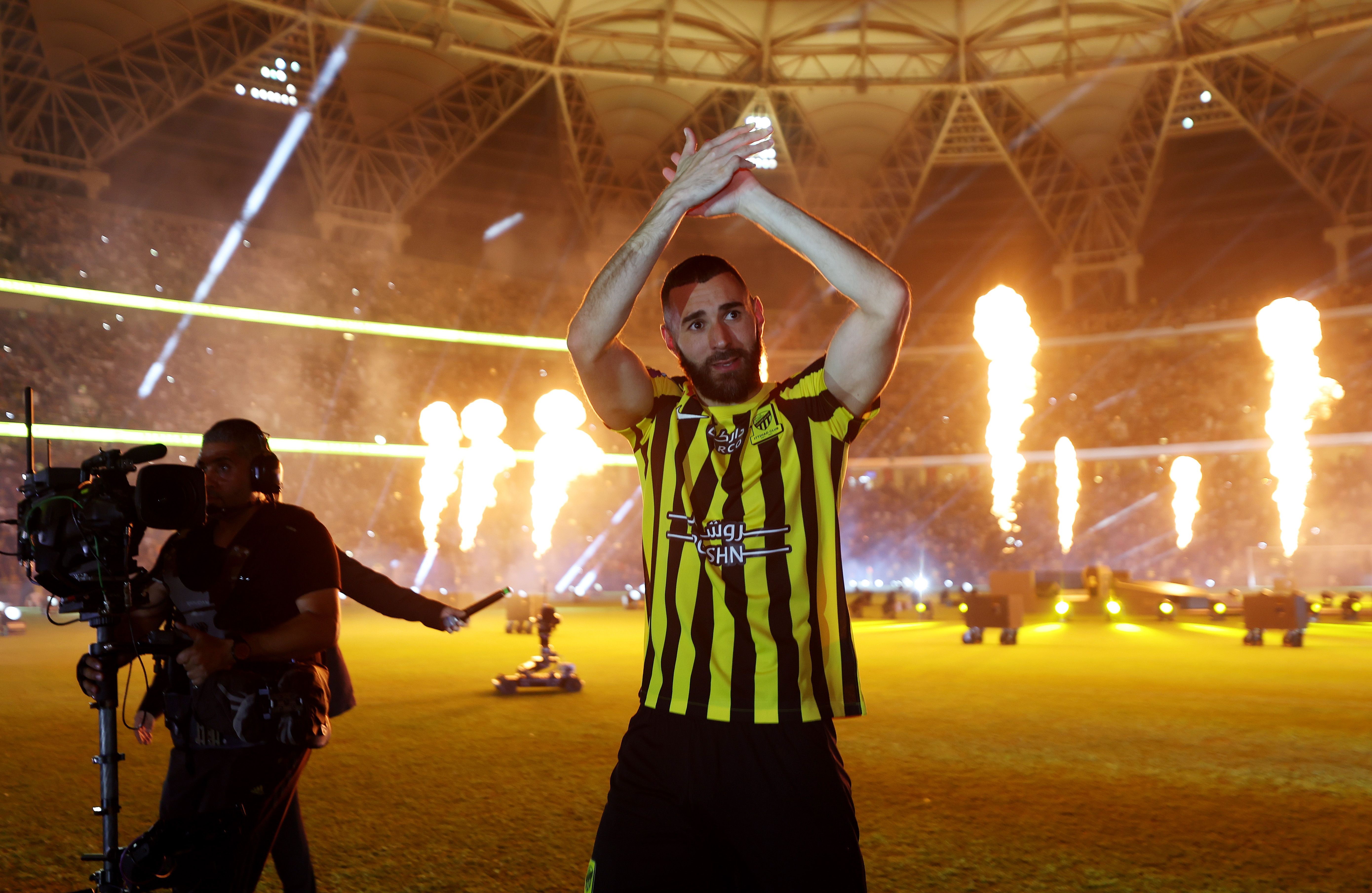 Karim Benzema S Presentation As An Al Ittihad Player Was Simply Incredible