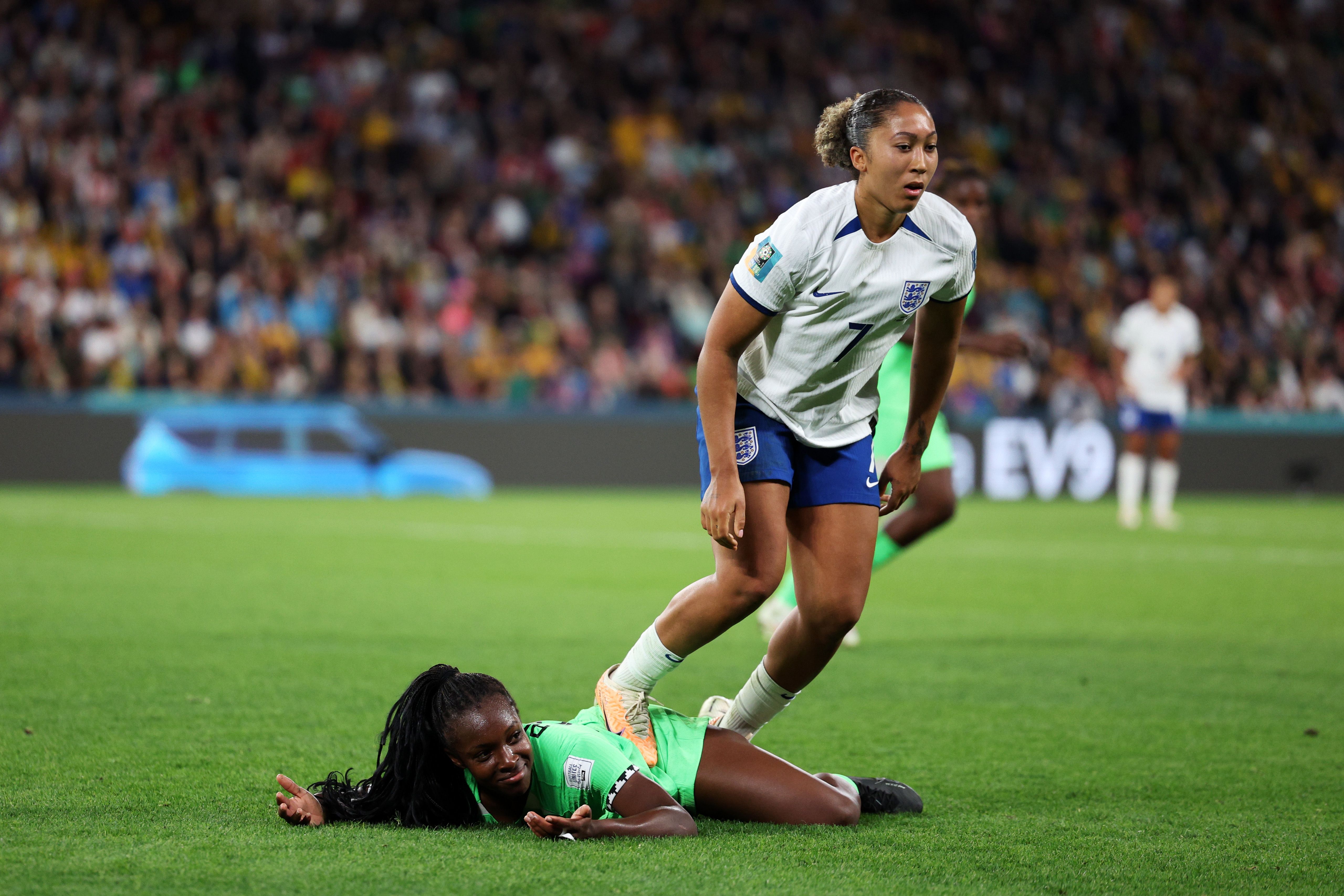 Englands Lauren James Receives Needless Red Card For Moment Of Madness