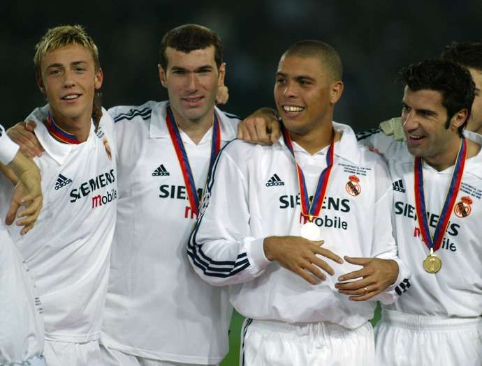 Guti, Zidane, Ronaldo & Figo