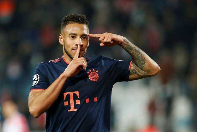 Tolisso in action with Bayern