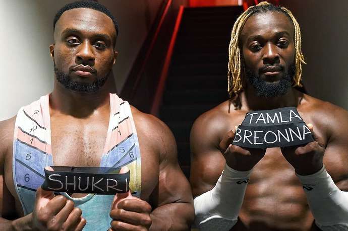 Kingston and Big E wore black armbands on SmackDown