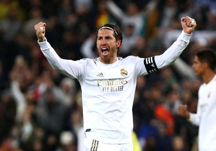 Ramos celebrates