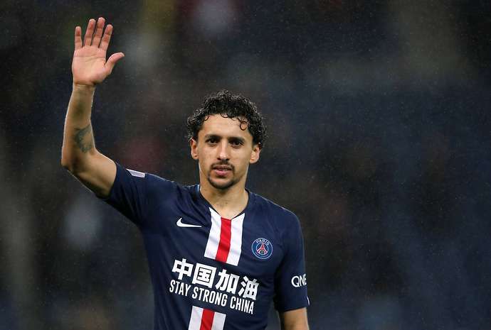 Marquinhos in action