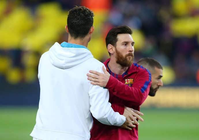 Messi & Ronaldo during El Clasico