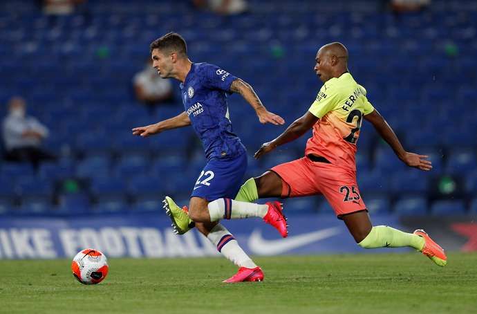 Pulisic in action