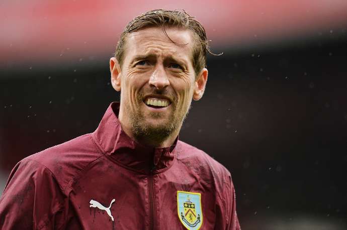 Crouch with Burnley