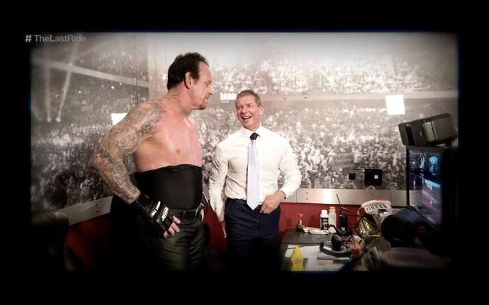 Undertaker and Vince are very close