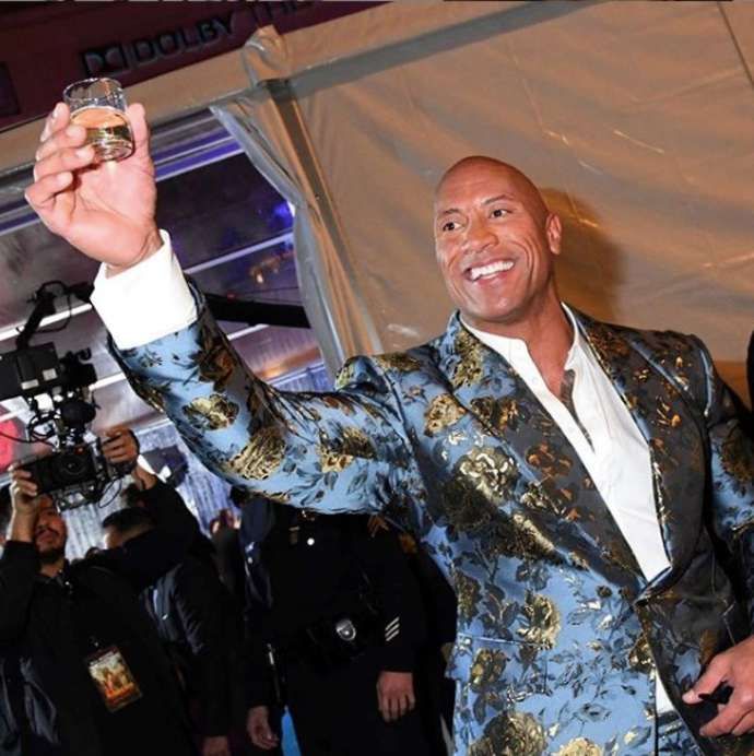 Rock is now Instagram's most valuable name. Photo credit: The Rock