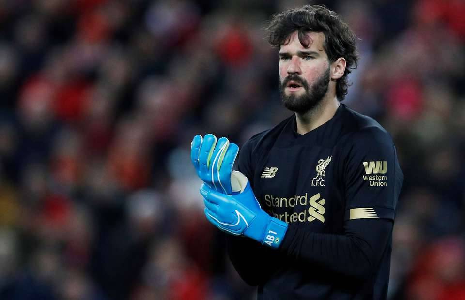 Alisson's only loss at Anfield came for Roma 27 months ago