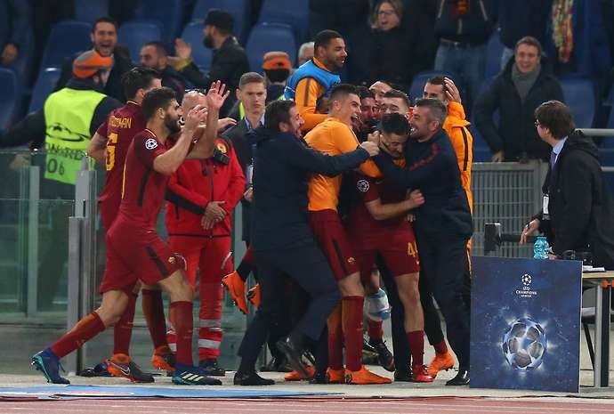 There were wild celebrations in Rome