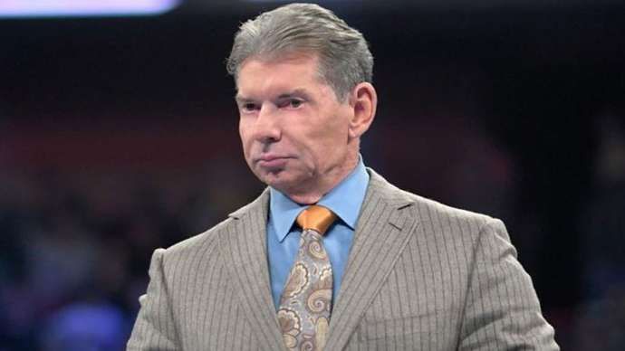 Vince does not like sneezing. Credit: WWE