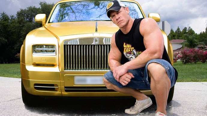 WWE stars need their own car. Credit: WWE