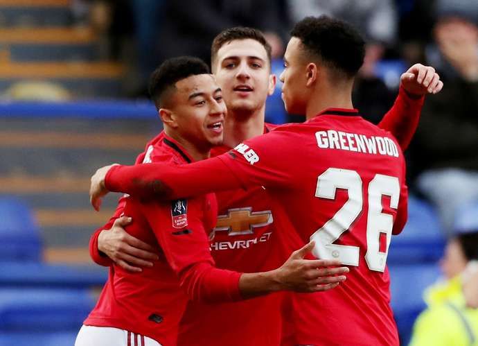 Lingard has provided goals in the cup
