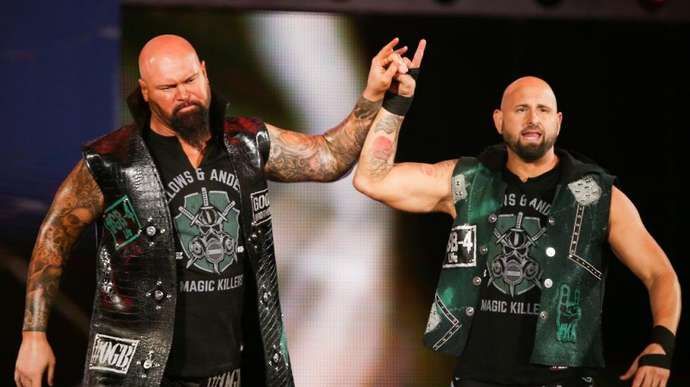 Gallows and Anderson were also cut by WWE