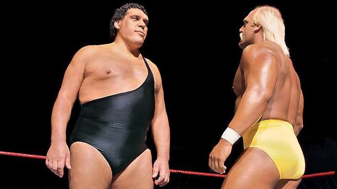 Hogan and Andre the Giant feature