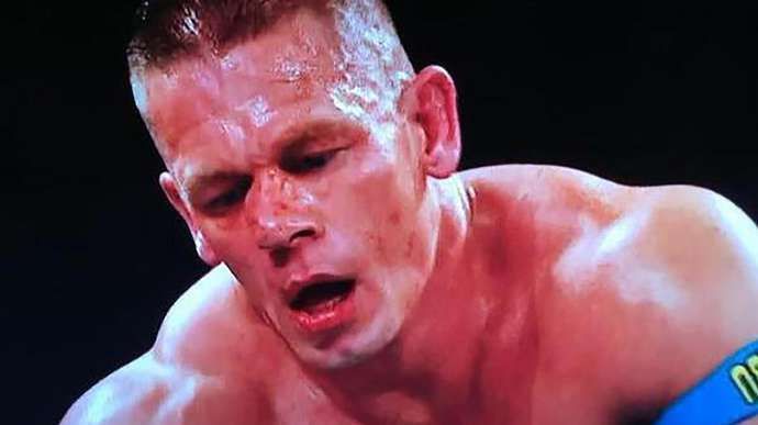 Cena suffered a horrid injury