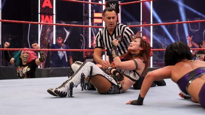 Sane won what could be her final match in WWE