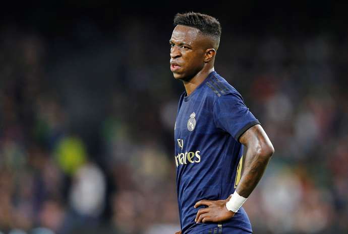 Vinicius with Real Madrid