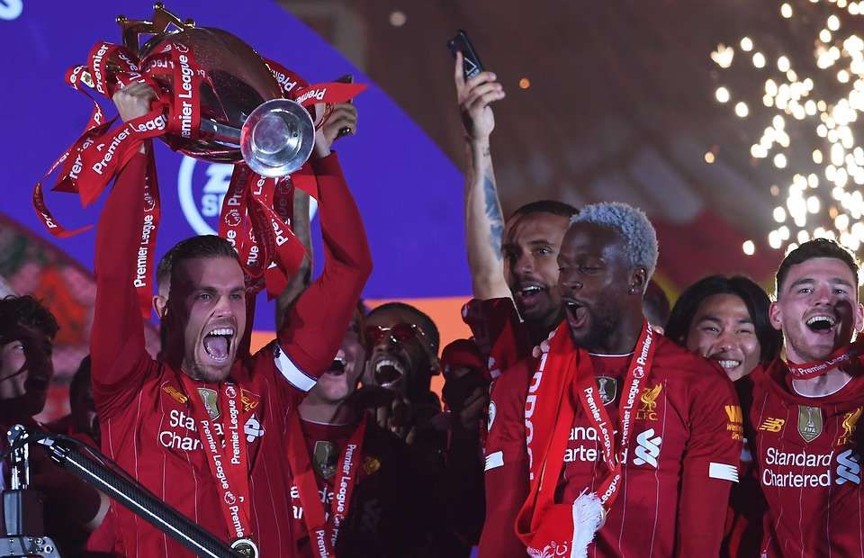 Divock Origi was the last on the pitch celebrating Liverpool's Premier ...