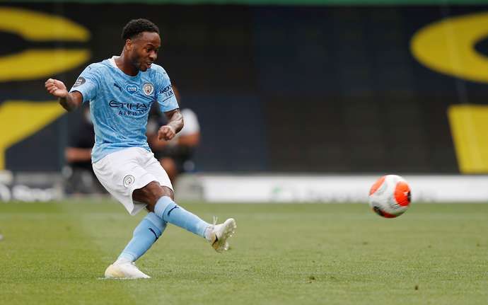 Sterling with Man City