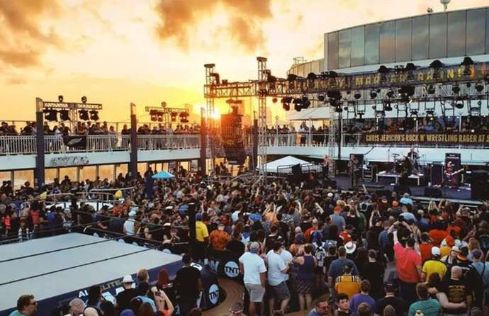AEW has previously run a show on Jericho's cruise