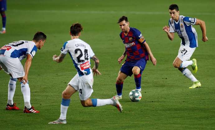 Messi is incredible with the ball at his feet