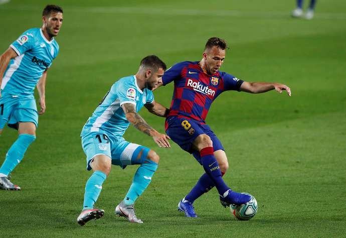 Arthur has gone AWOL from Barca