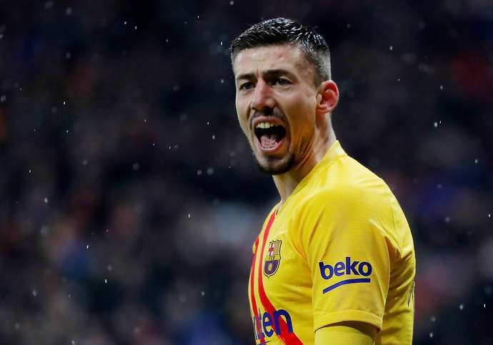 Lenglet with Barcelona