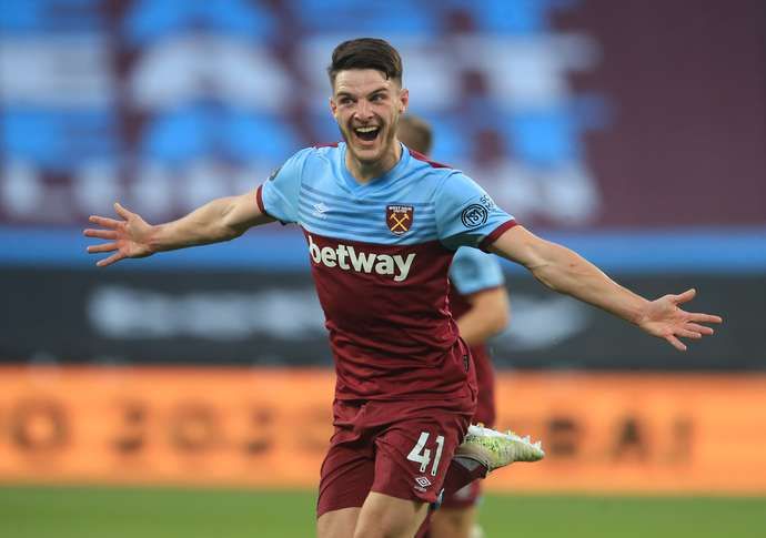 Rice could move on from West Ham soon