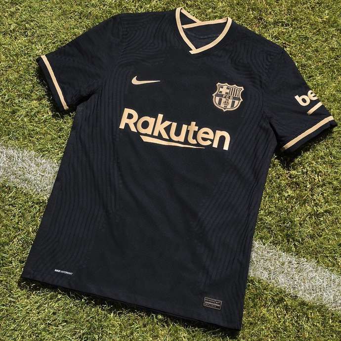 Barca's new kit is clean