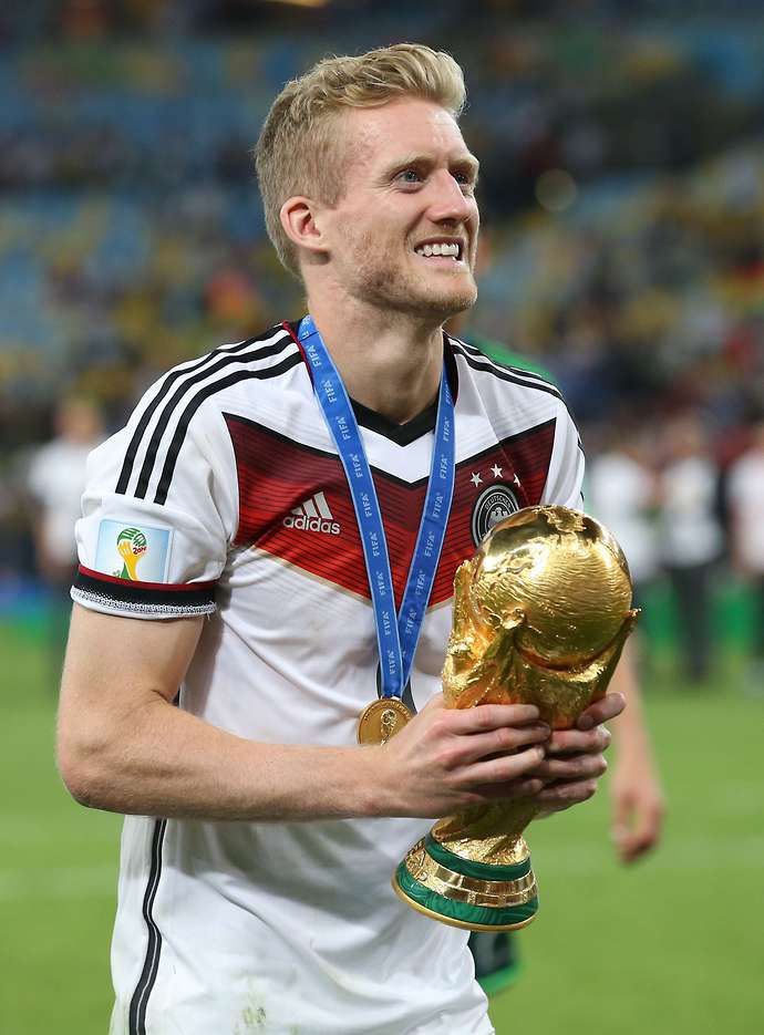 Schurrle won the World Cup in 2014