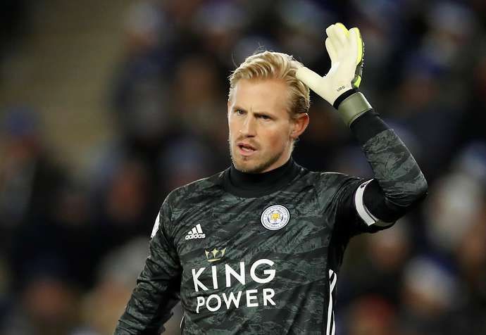 Schmeichel has been linked with a move to Man Utd