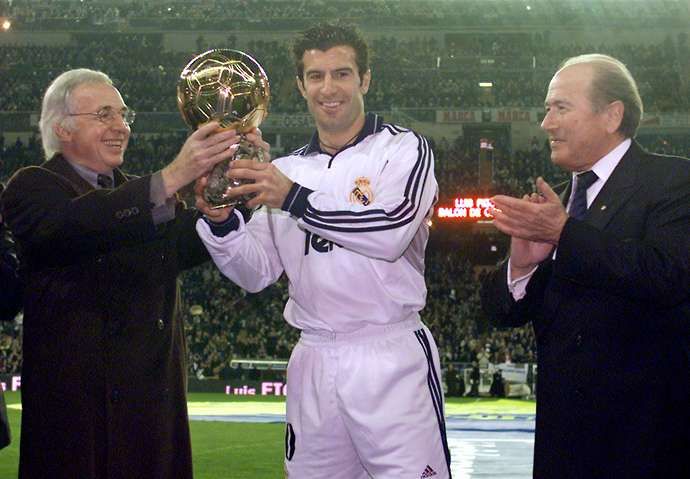 Figo was 2000/01's record transfer