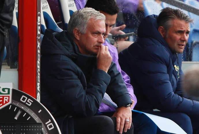 Jose Mourinho ponders