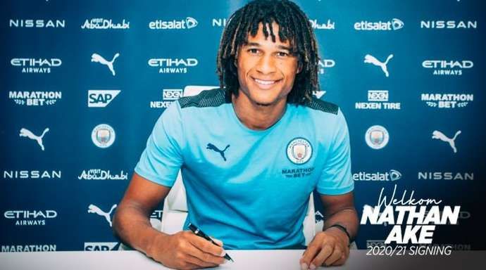 Man City confirm the signing of Ake