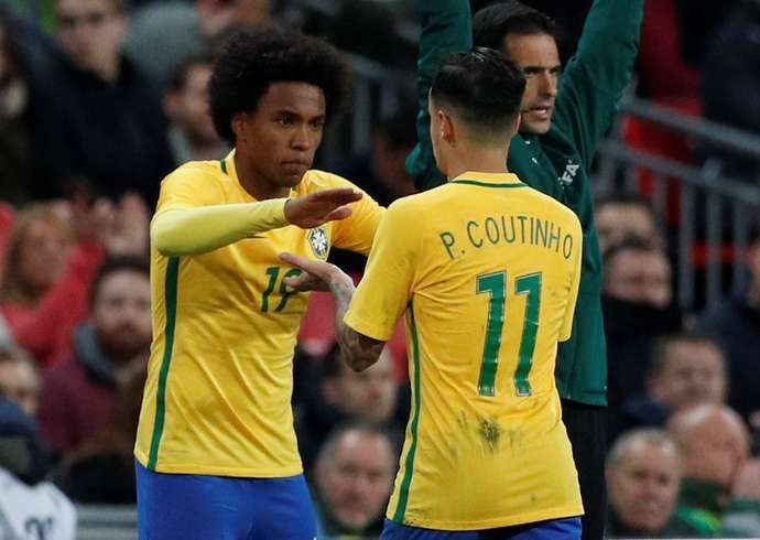 Willian and Coutinho could join Arsenal this summer