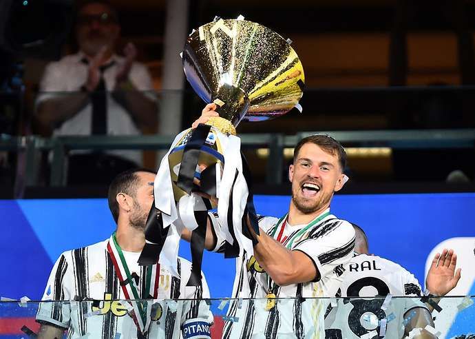Ramsey with Juve
