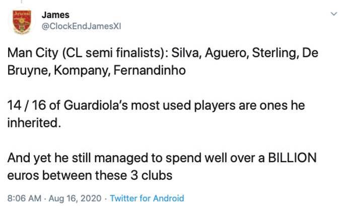 Pep Guardiola labelled 'one of the biggest frauds' in brutal thread ...