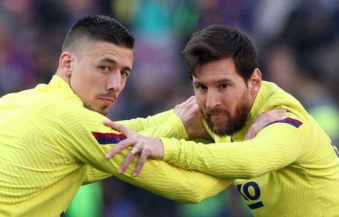 Lenglet and Messi