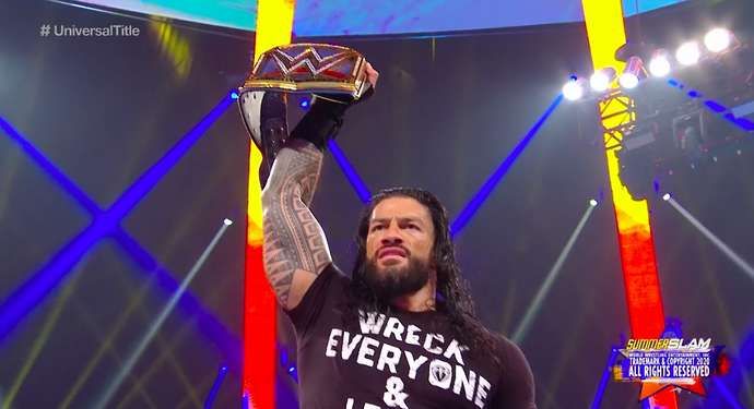 Reigns returned at SummerSlam