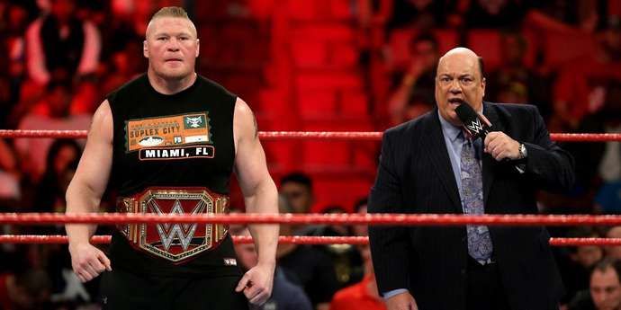 The story with Lesnar could be great