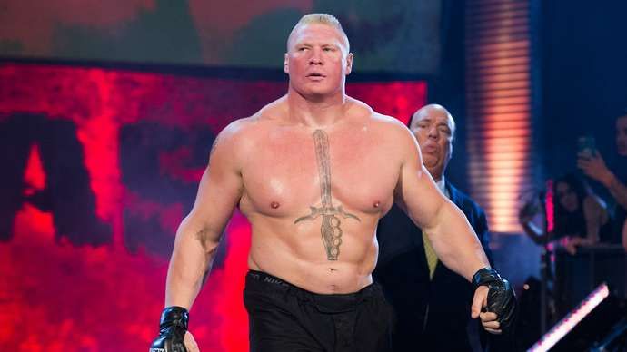 Lesnar nearly cracked the top 10