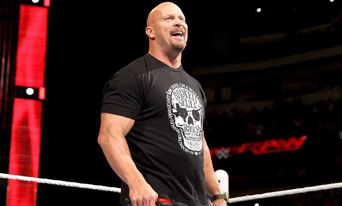 Stone cold tops the list of greatest wrestlers ever