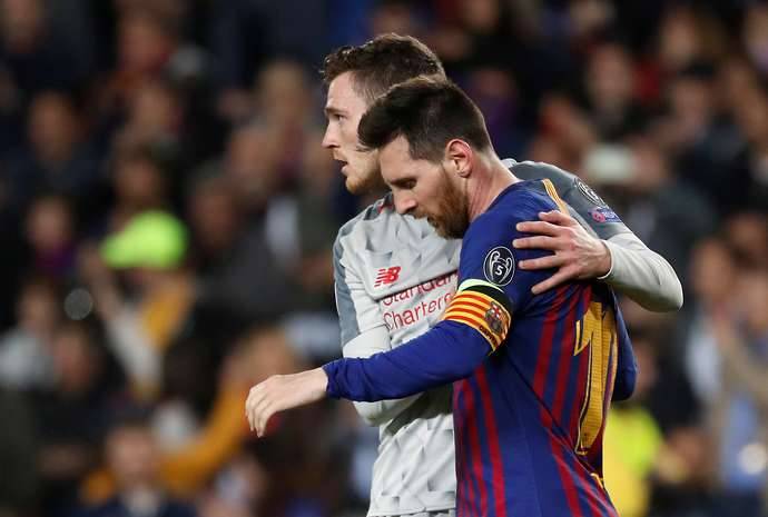 Lionel Messi: Andy Robertson and Conor Coady comment on Barcelona star ...