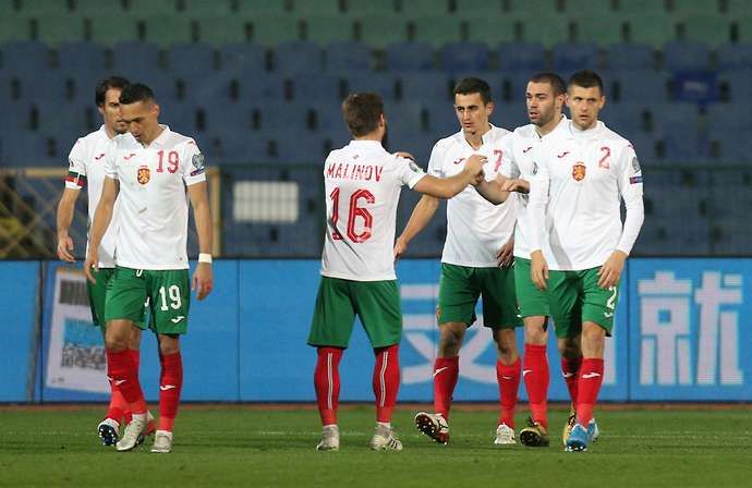 The Bulgaria team in action