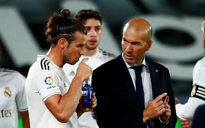 Bale and Zidane